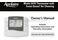 AprilAire 8476 Owner's Manual