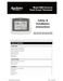 AprilAire 8600 Safety & Installation Instructions