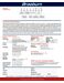 Braeburn Builder 2200NC Specifications Sheet Page #3