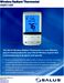 Braeburn AWRT10RF Specifications Sheet