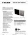 Daikin One Plus Specifications Sheet