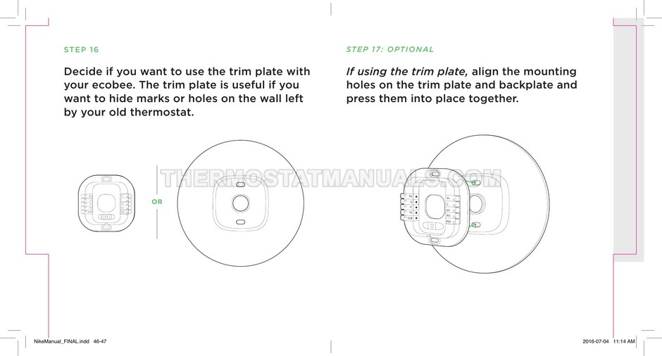 ecobee ecobee3 lite Thermostat Installation Guide