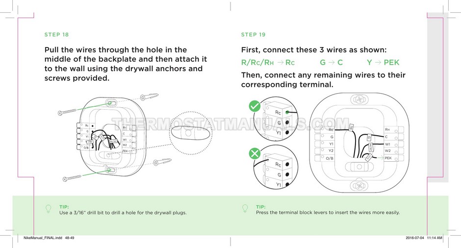 ecobee ecobee3 lite Thermostat Installation Guide