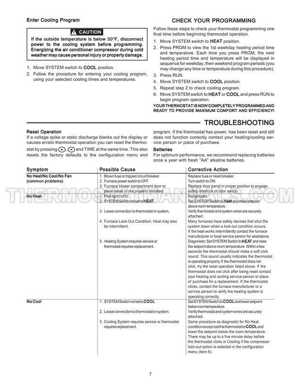 Emerson 1F80361 Classic 80 Series Installation and Operation Instructions